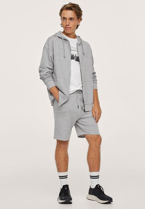 MANGO - Sweatshirt Andy - grey