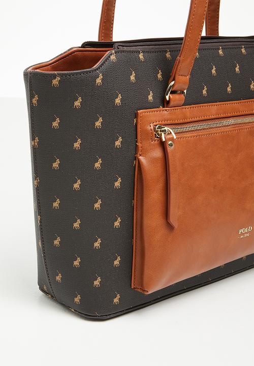 POLO - Polo tote - brown
