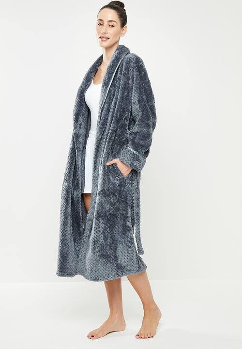 dailyfriday - Plush robe - dark grey