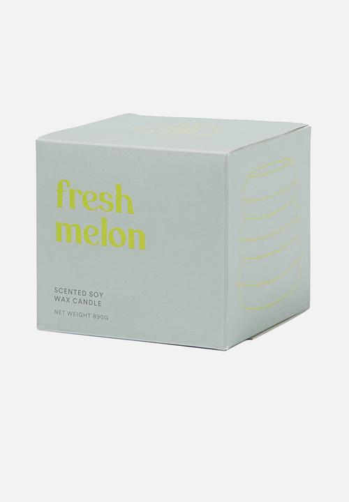 Typo - Gelato speckle candle - fresh melon