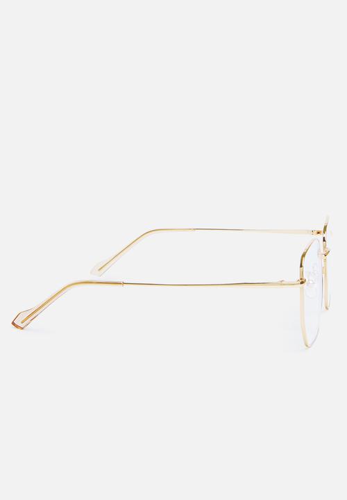 Superbalist - Mike blue light glasses-gold