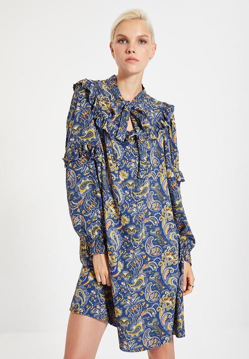 Trendyol - Patterned flow dress - multi