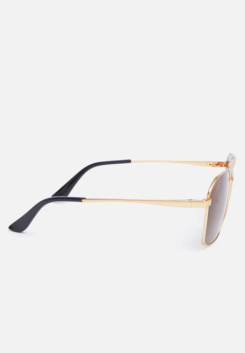 Superbalist - Justin aviator sunglasses - gold 