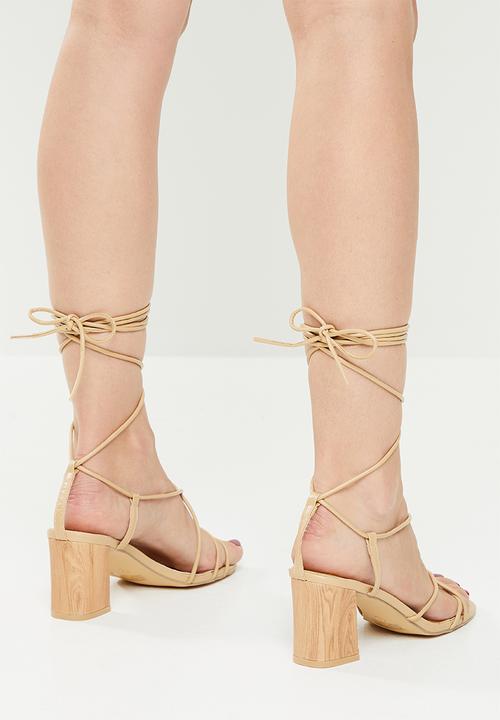 Superbalist - Kenlani open block heel - natural