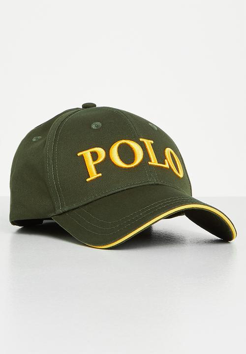 POLO - Dylan 3d embroidered peak - olive