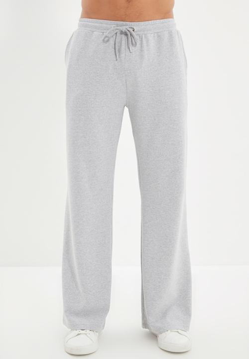 Trendyol - Gordon relaxed fit wide leg sweatpants - grey