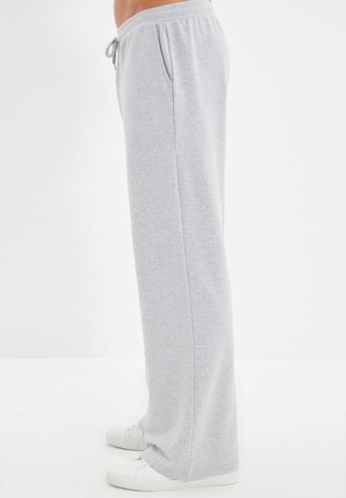 Trendyol - Gordon relaxed fit wide leg sweatpants - grey