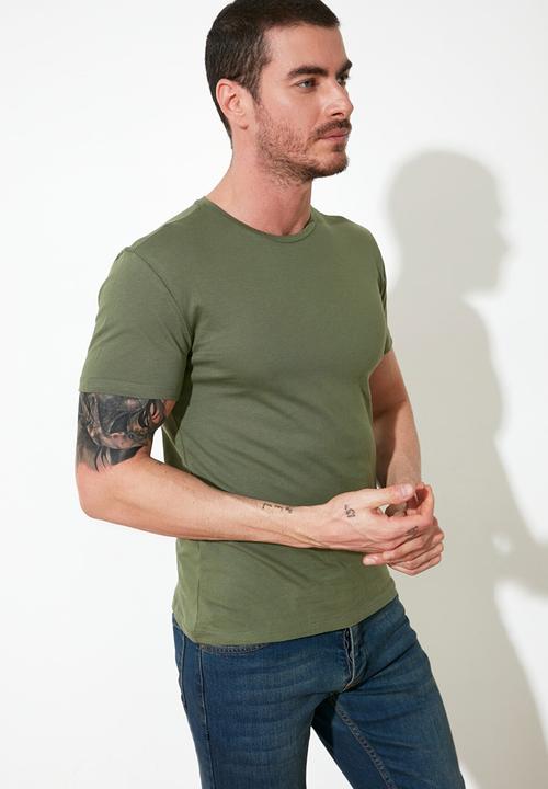 Trendyol - Basic slim fit 3 pack tees - multi