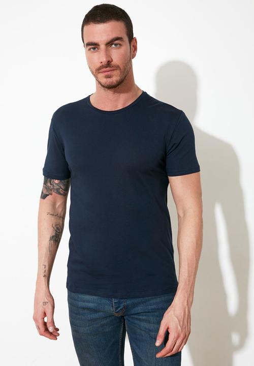 Trendyol - Basic slim fit 3 pack tees - multi
