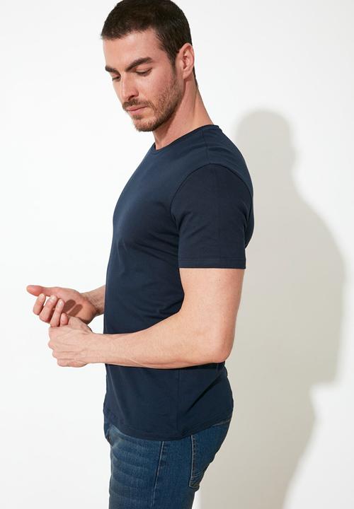 Trendyol - Basic slim fit 3 pack tees - multi