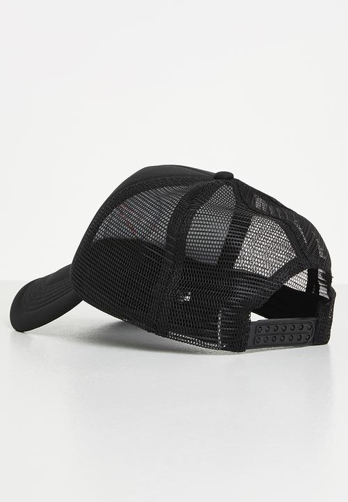 Superbalist - Nasa logo trucker hat - black/white