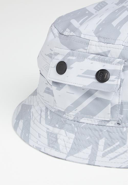 S.P.C.C - Weston regualr fit bucket hat - silver grey