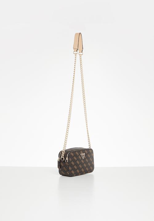 GUESS - Noelle crossbody camera - brown 