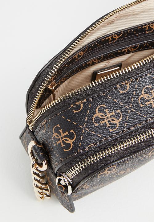 GUESS - Noelle crossbody camera - brown 