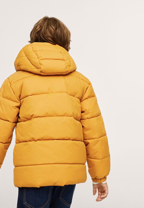 MANGO - Anorak america - medium yellow