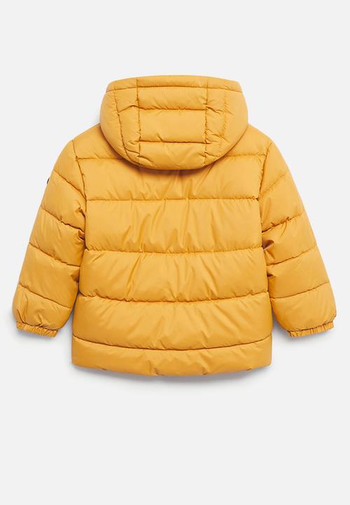 MANGO - Anorak america - medium yellow