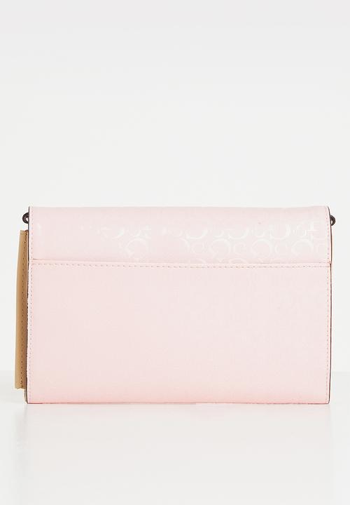 GUESS - Kalei mini crossbody flap - rose
