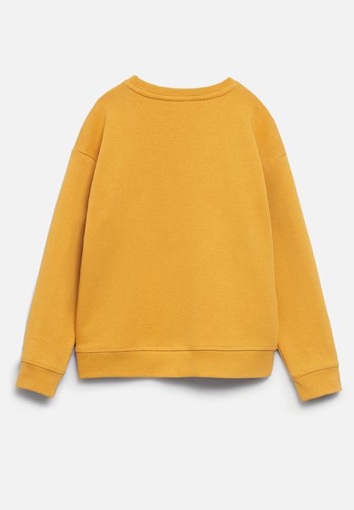 MANGO - Sweatshirt player 1 - medium yellow