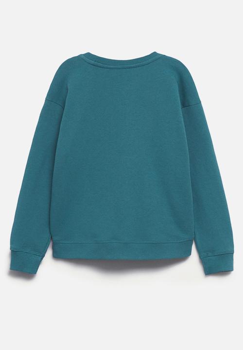 MANGO - Swearshirt player 1 - light pastel green