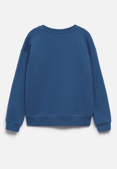 MANGO - Swearshirt player 1 - medium blue