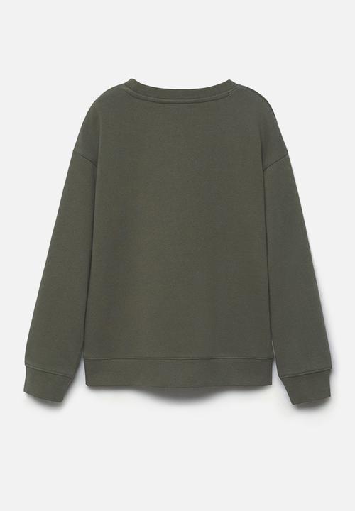 MANGO - Sweatshirt albert 1 - green