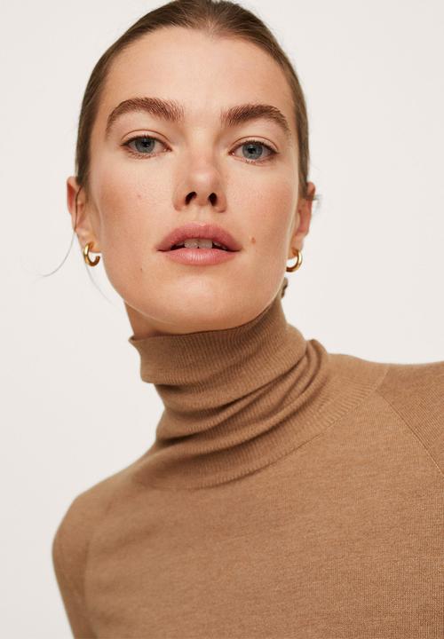 MANGO - Sweater lucasc - medium brown