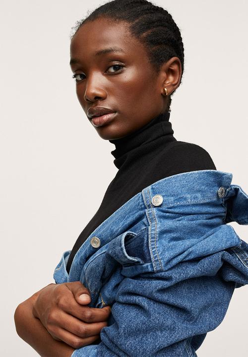 MANGO - Sweater lucasc - black