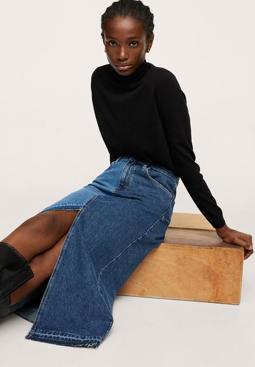 MANGO - Sweater lucasc - black