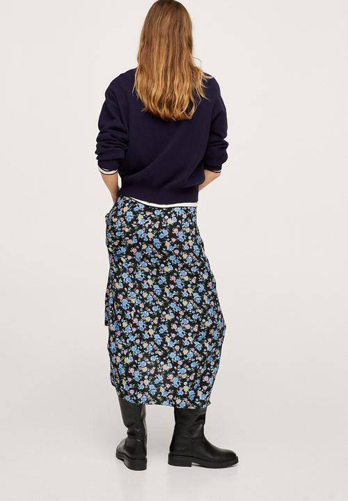 MANGO - Skirt bombay2 - black