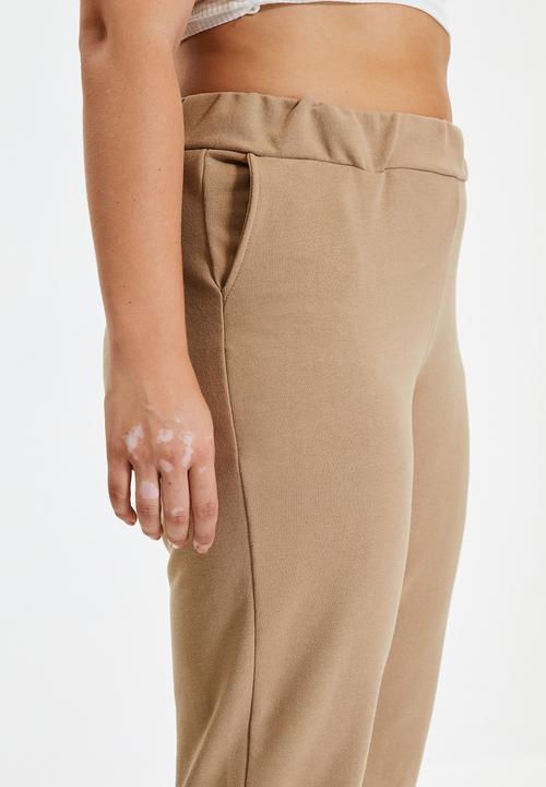 Trendyol - Basic jogger sweatpants - stone