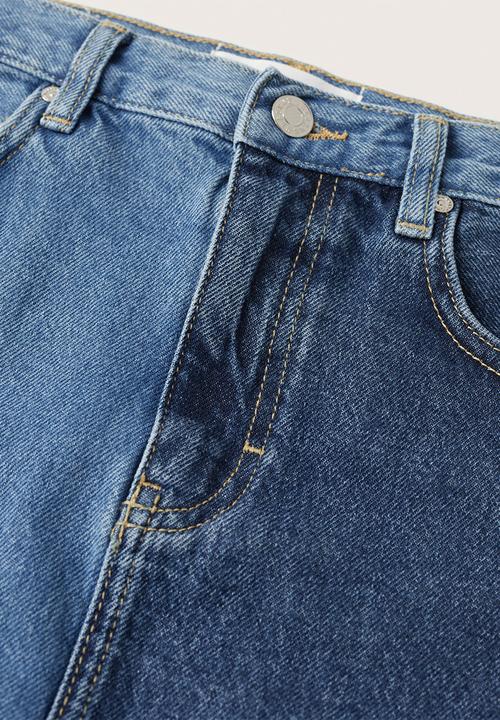 MANGO - Skirt iggy - blue