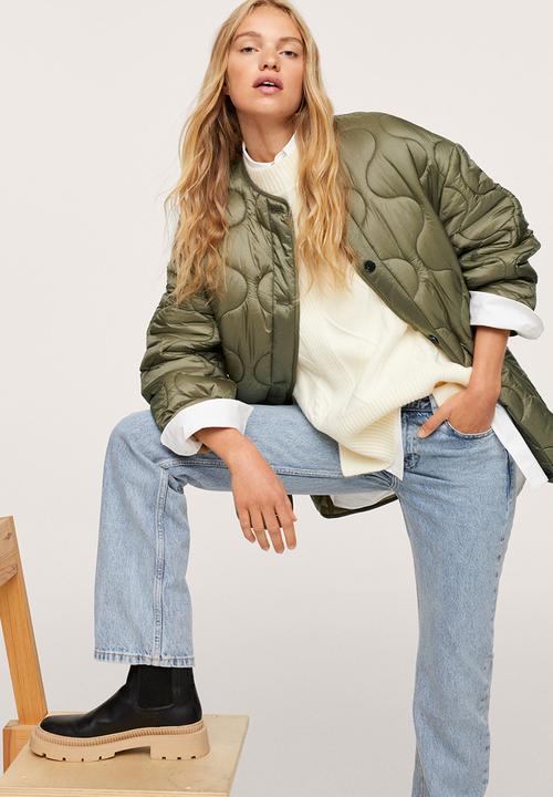 MANGO - Anorak melon - khaki