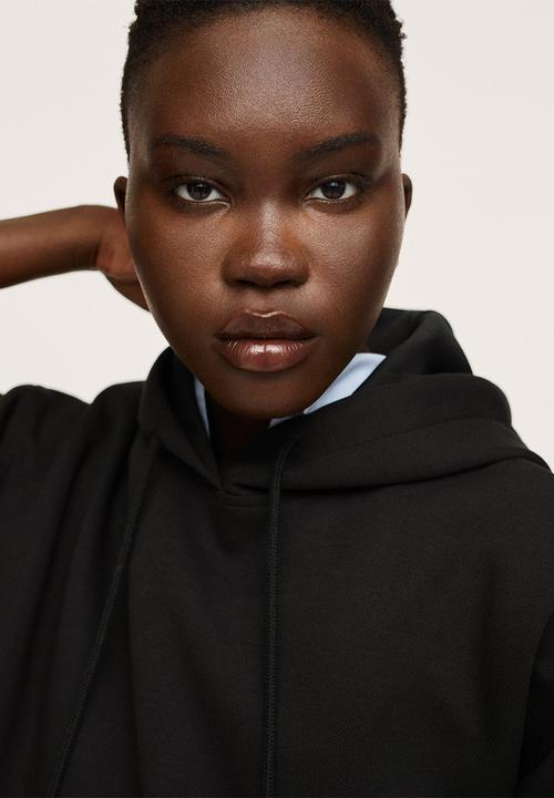 MANGO - Sweatshirt marine - black