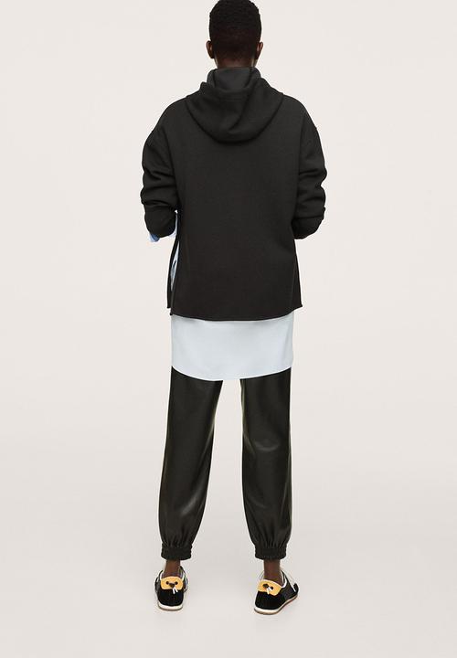 MANGO - Sweatshirt marine - black
