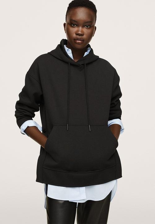 MANGO - Sweatshirt marine - black