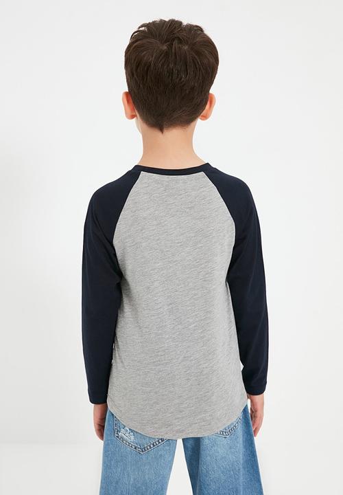 Trendyol - Future space rockets tee - grey
