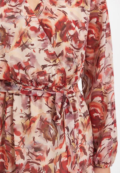 Trendyol - Belted dress - multi