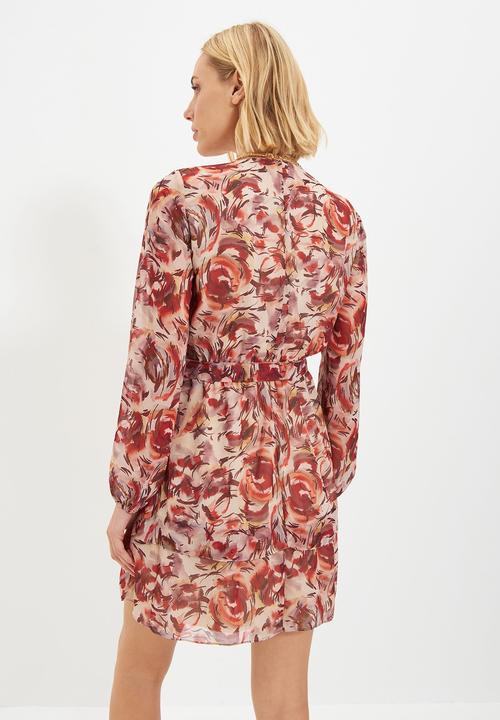 Trendyol - Belted dress - multi