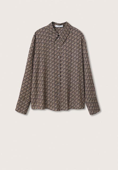 MANGO - Blouse quanti - black