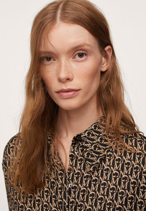 MANGO - Blouse quanti - black