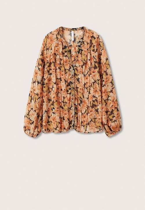 MANGO - Blouse winky - orange