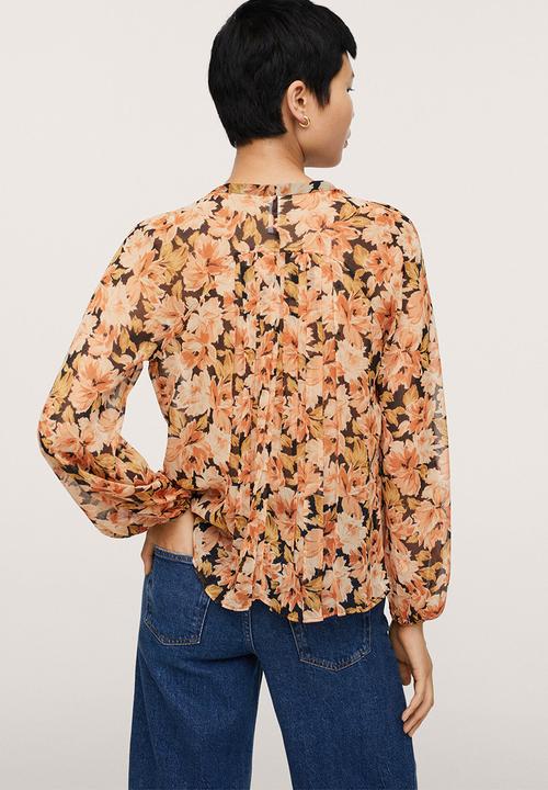 MANGO - Blouse winky - orange