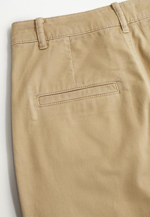 MANGO - Trousers mauro - medium brown