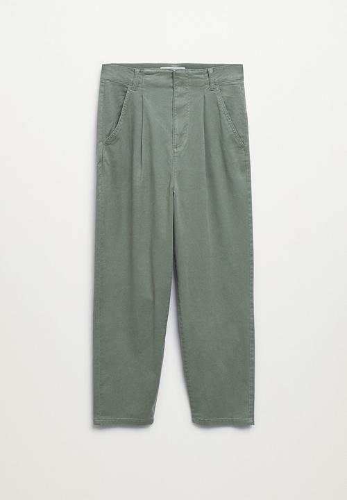 MANGO - Trousers mauro - khaki