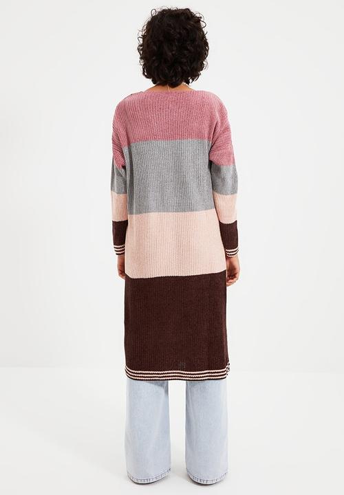 Trendyol - Block knit cardigan - multi