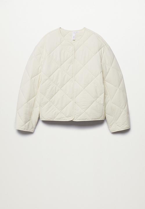 MANGO - Anorak carrot - light beige