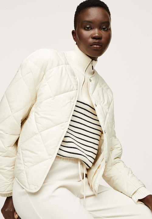 MANGO - Anorak carrot - light beige