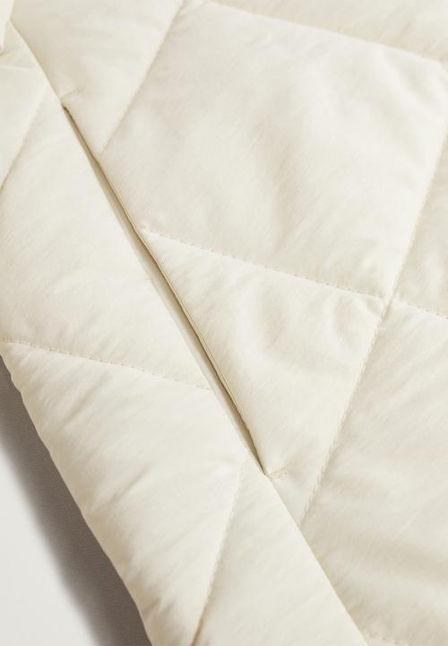 MANGO - Anorak carrot - light beige