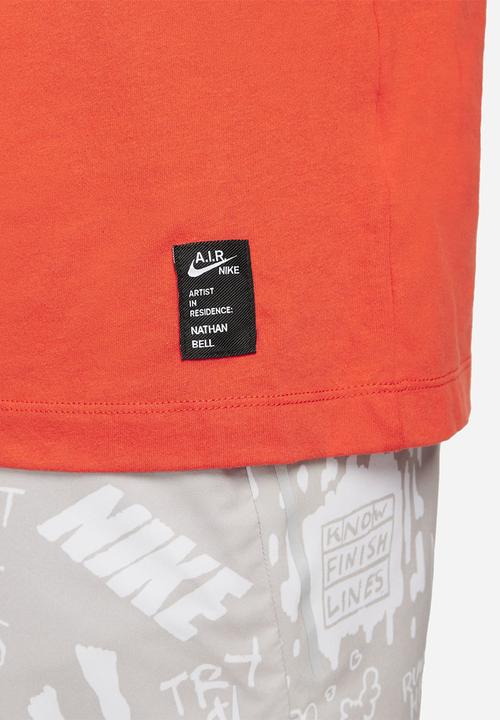 Nike - Nike Dri-FIT Nathan Bell Men's Running T-Shirt - team orange