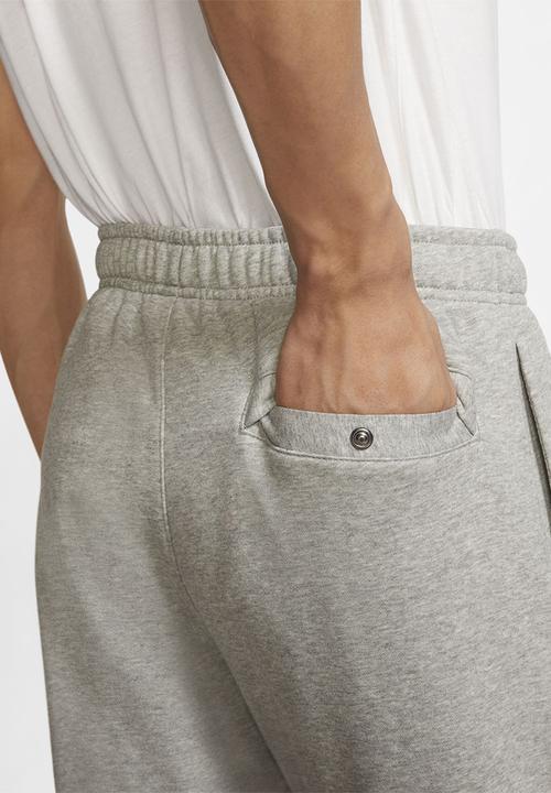 Nike - NSW Club Fleece Joggers  - grey heather/matte silver/white